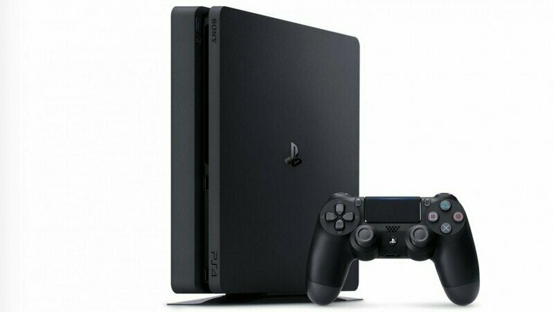PS4 Slim 500GB Console - Black