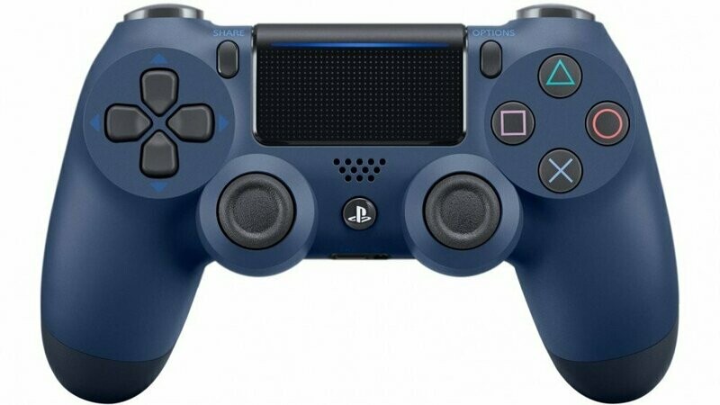 PS4 PlayStation 4 Dualshock 4 Wireless Controller (Midnight Blue)