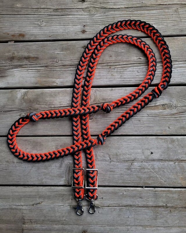Orange Barrel Reins