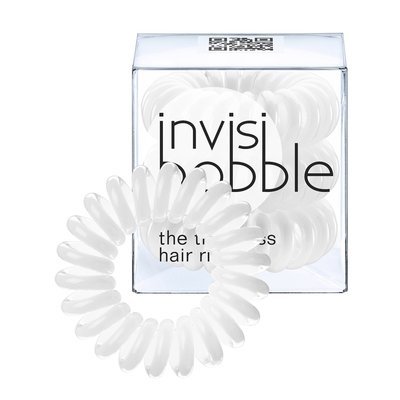 INVISIBOBBLE WHITE Резинка-браслет для волос белая INVISIBOBBLE WHITE Резинка-браслет для волос белая