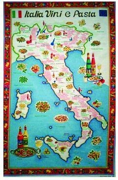 STROFINACCI ITALIA VINI E PASTA - COTONE - CONF. 24PZ.