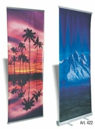 ESPOSITORI ROLL UP  80X200 4 PZ.