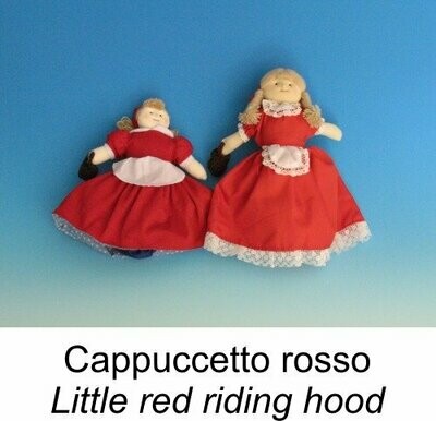 CAPPUCCETTO ROSSO PICCOLO - LITTLE RED RIDING HOOD