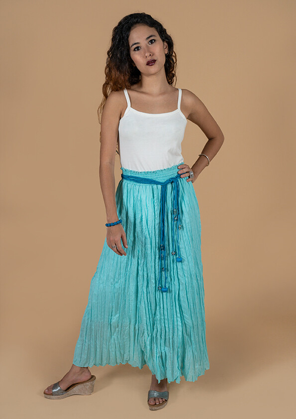 LOTUS WRINKLED SKIRT