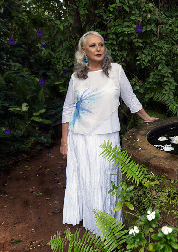 LOTUS WRINKLED SKIRT