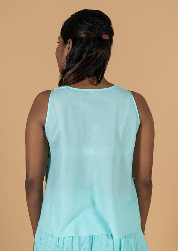 IVY TOP HAND PAINTED