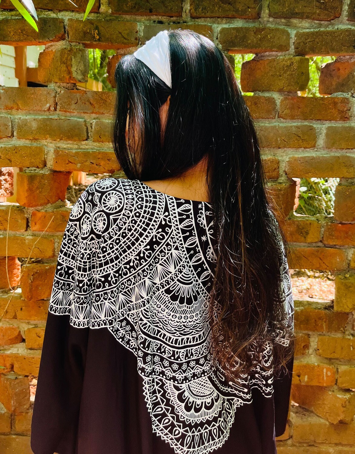 MANDALA KAFTAN BLACK