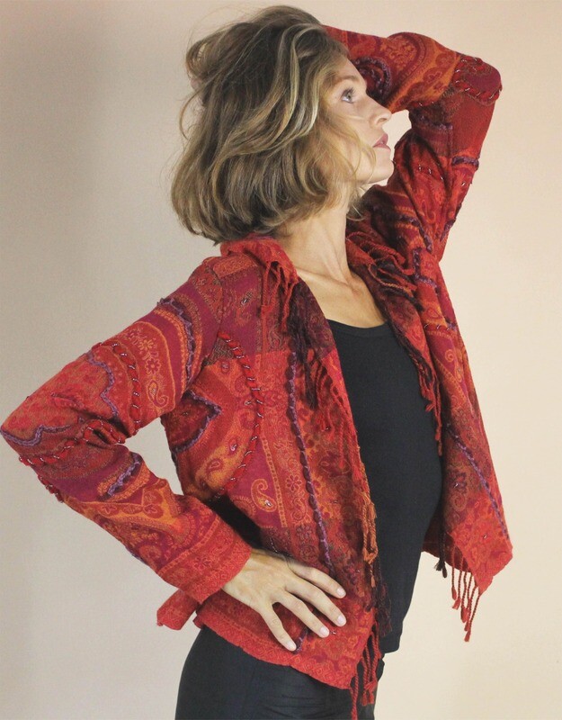 ALICE JACKET RED