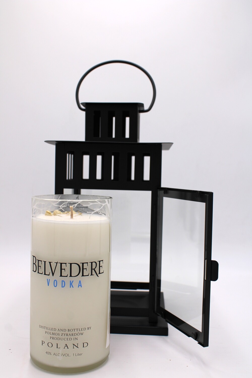 Candela Belvedere con lanterna (incisione personalizzata)