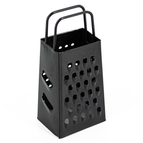 Mini rasp voor Amberblokjes zwart