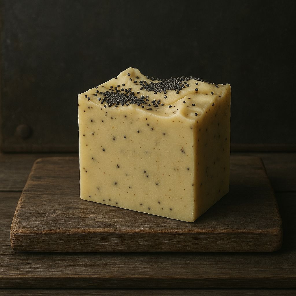ZieSoap Poppy Lemon (scrub)  • Body Bar (ca 120gr)