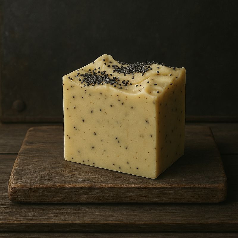 ZieSoap Poppy Lemon (scrub)  • Body Bar (ca 120gr)