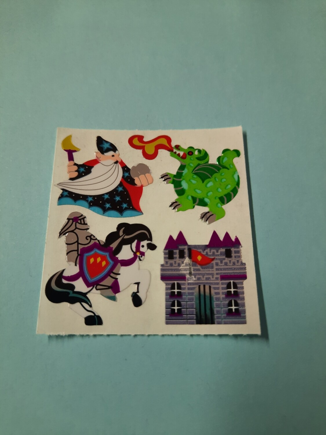 Sandylion Sticker Abriss, Metallic 80er/ 90er Jahre Spielzeug
