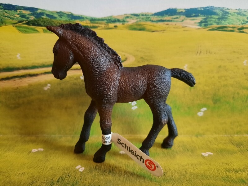 Schleich Horse Club, Fohlen mit Fahne (161)