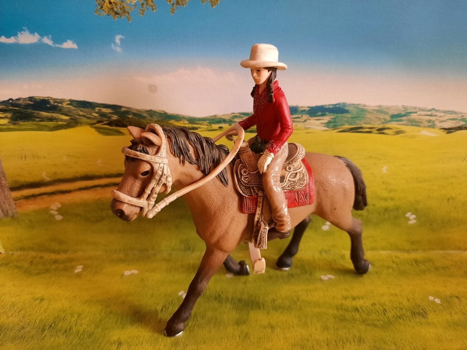 Schleich Horse Club, Pferd mit Reiter (101)
