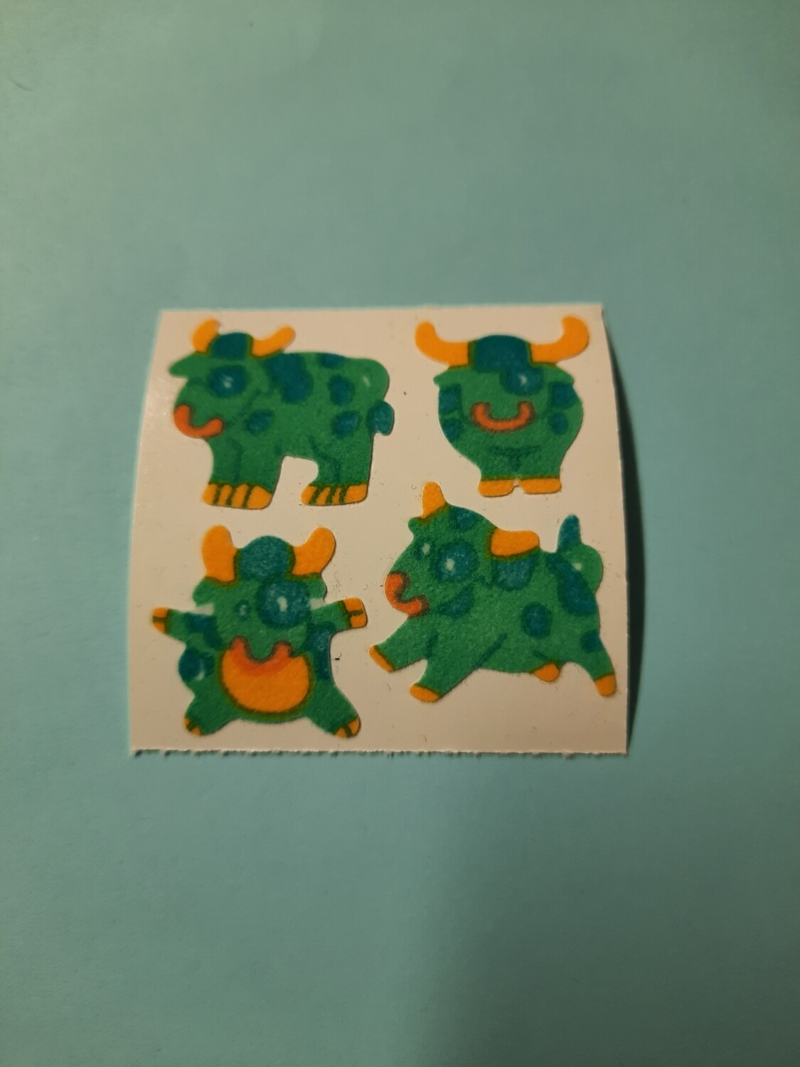 Sticker/ Stoff Abriss, 80er/ 90er Jahre Spielzeug