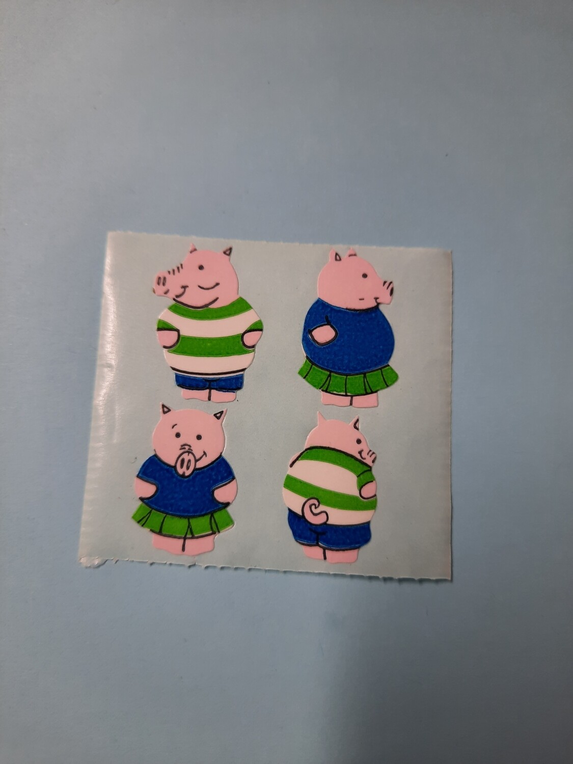 Sticker Abriss, 80er/ 90er Jahre Spielzeug