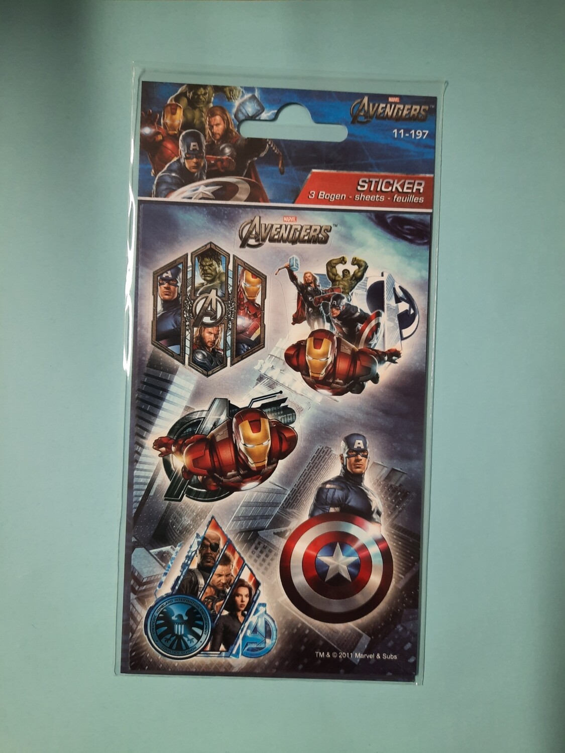 Marvel/ Avenger, Sticker, Aufkleber, neu