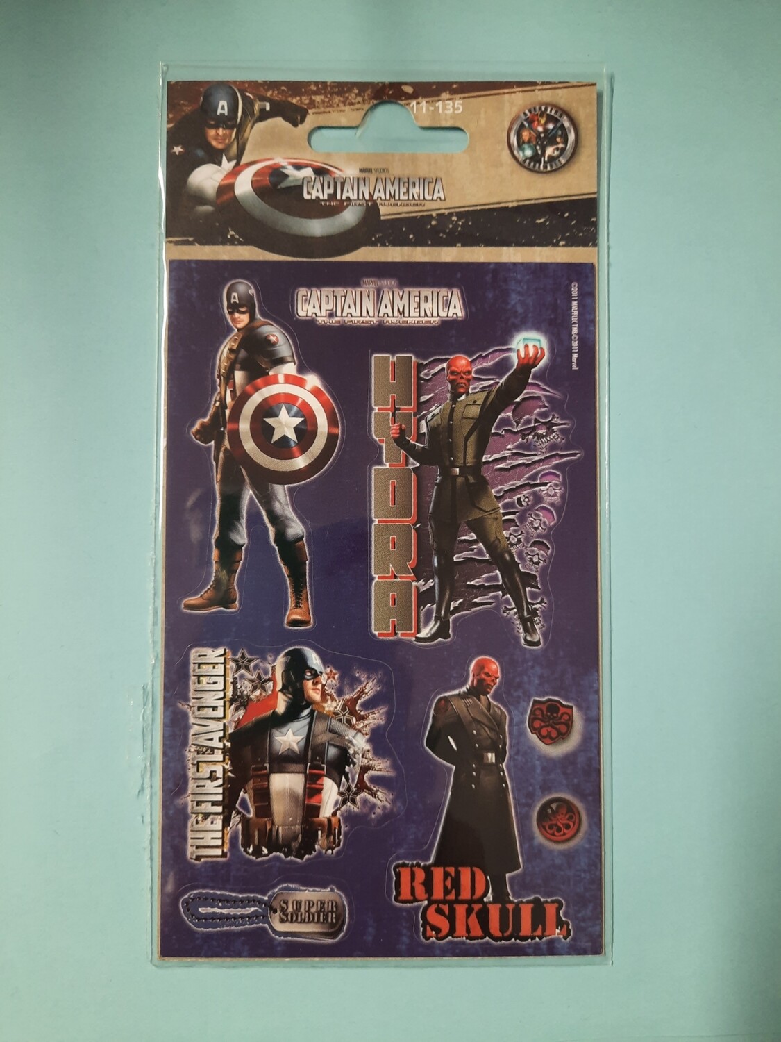 Marvel/ Captain Amerika, Sticker, Aufkleber, neu