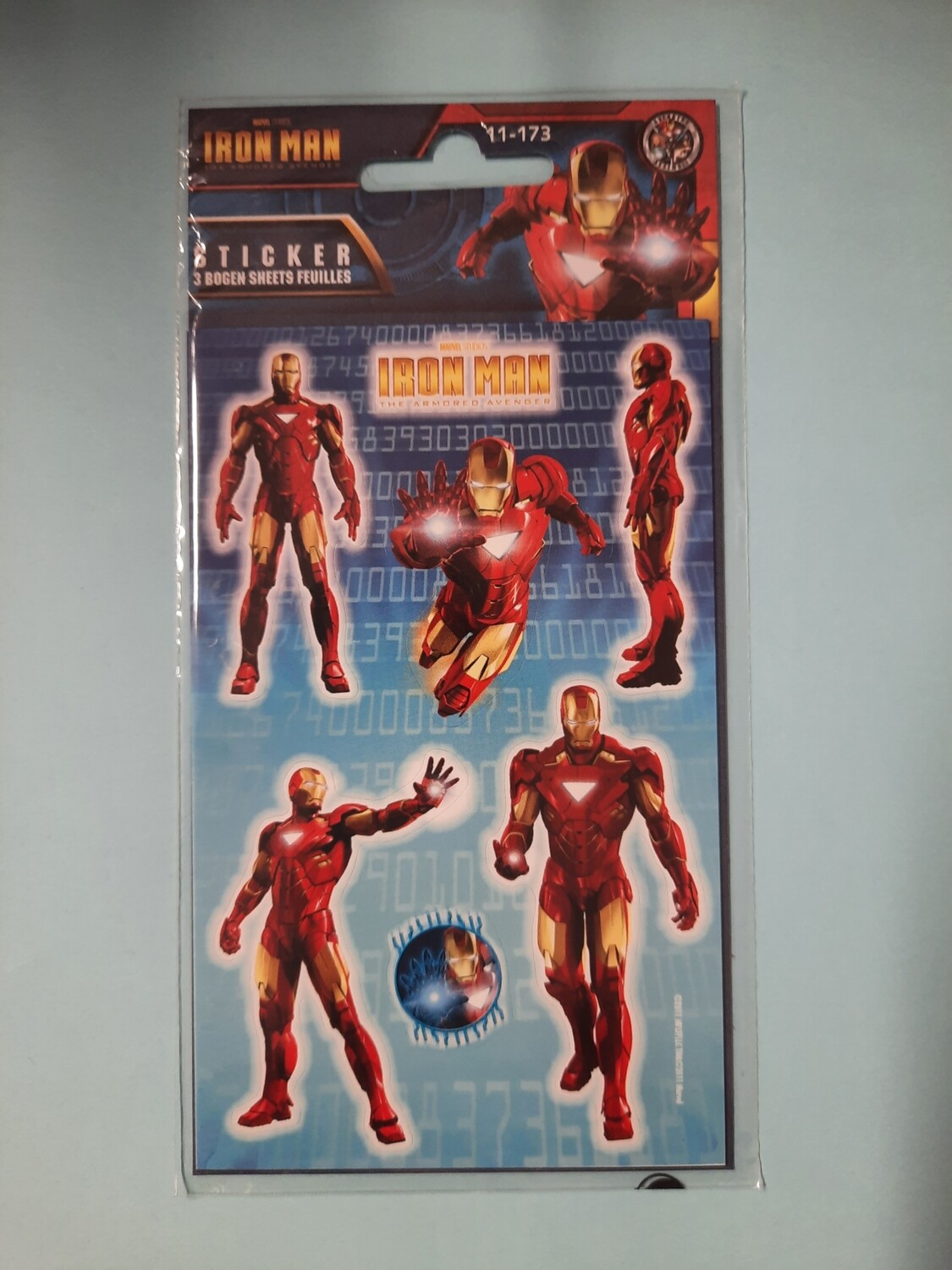 Marvel/ Iron Man, Sticker, Aufkleber, neu