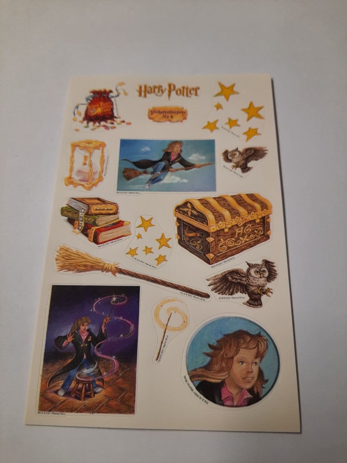 Sticker Aufkleber, 80er/90er Jahre Spielzeug, Harry Potter 