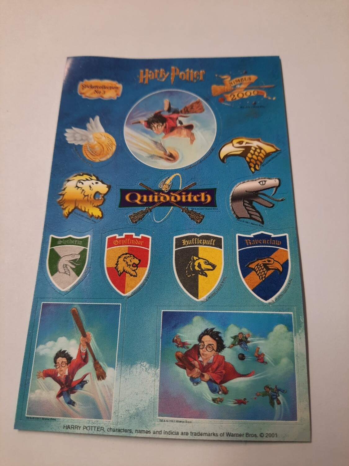 Sticker Aufkleber, 80er/90er Jahre Spielzeug, Harry Potter 