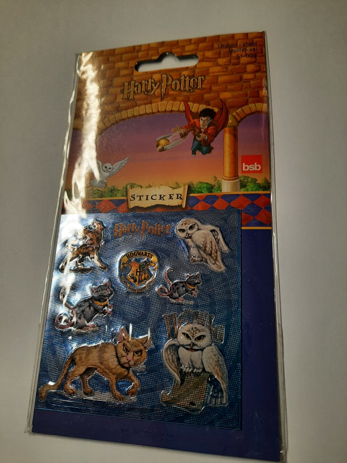 Sticker Aufkleber, 80er/90er Jahre Spielzeug, Harry Potter 