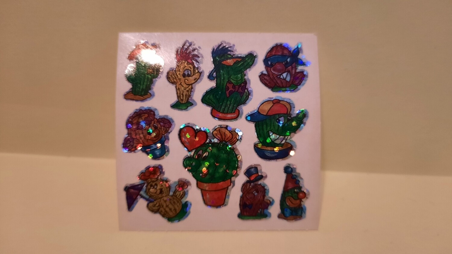 Sticker Prismatic Abriss, 80er/ 90er Jahre Spielzeug, Z Design