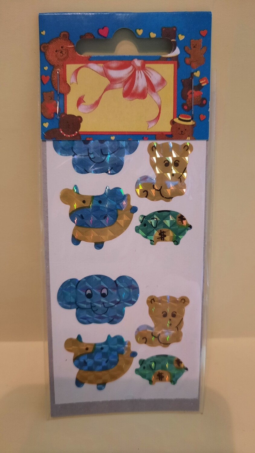 Sticker/ Prismatic 2xAbriss, 80er/ 90er Jahre Spielzeug, neu, OVP mit 2 Sticker Abrisse 