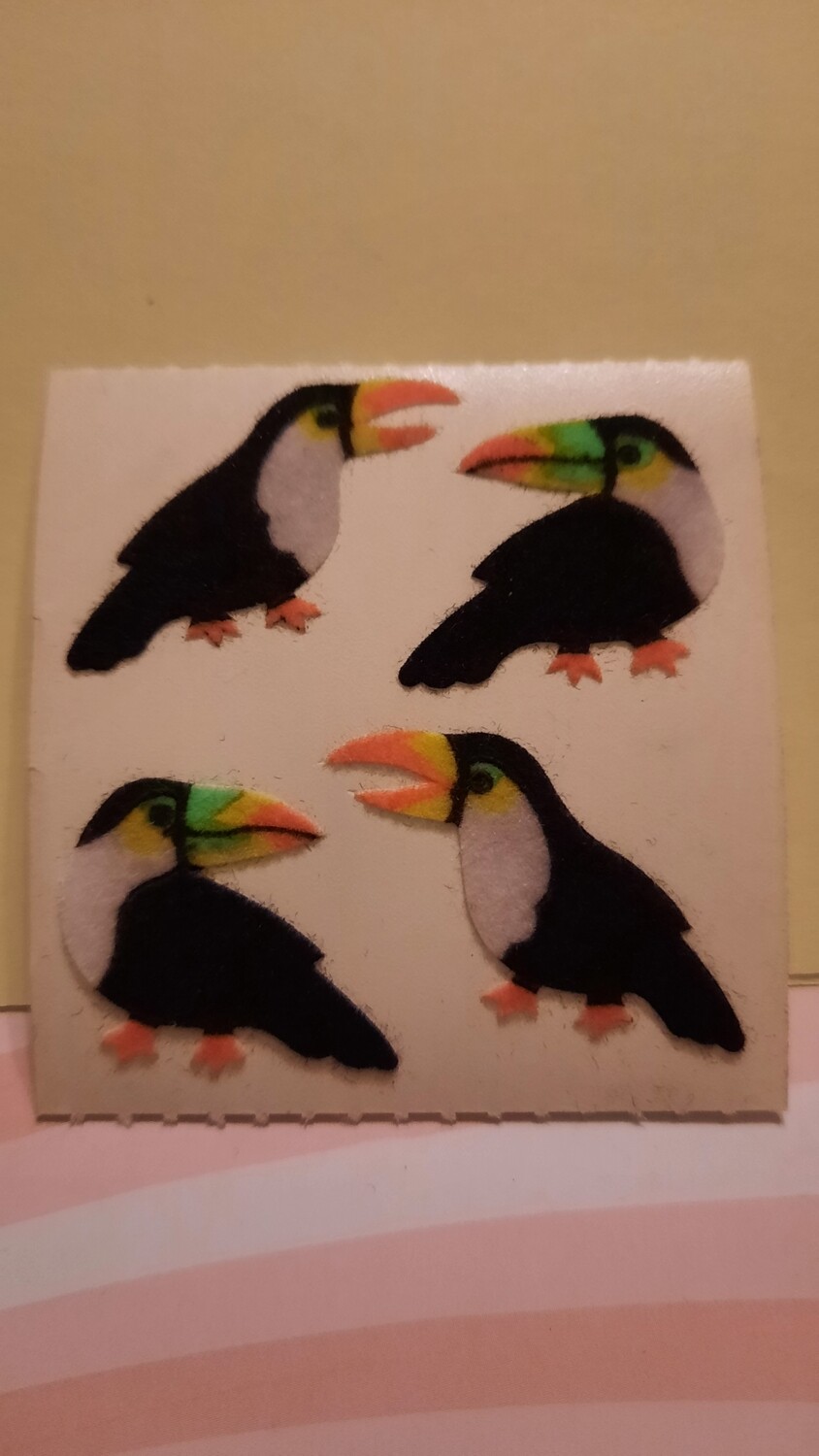 Sandylion Sticker Abriss, Fuzzy 80er/ 90er Jahre Spielzeug