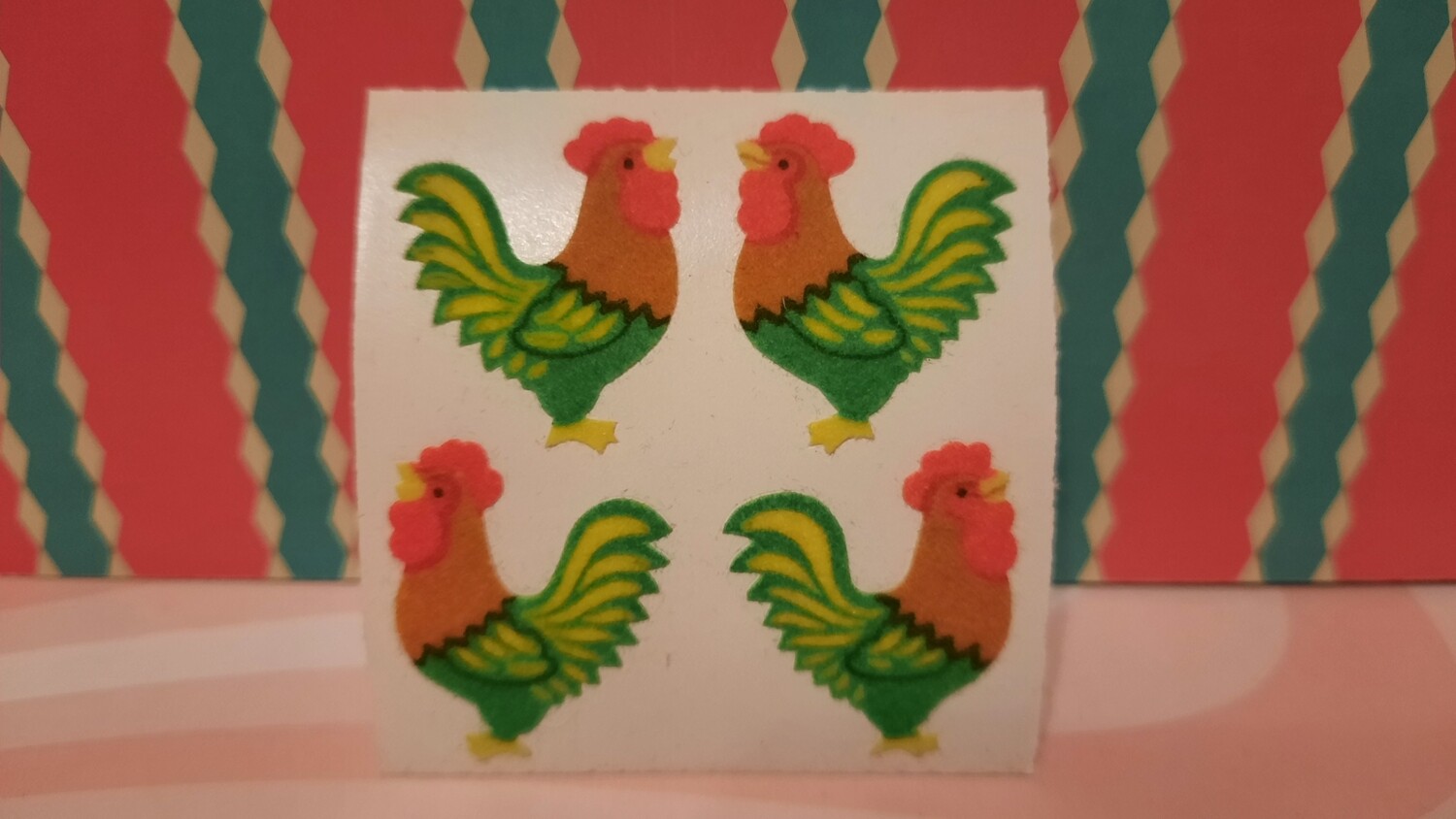 Sandylion Sticker Abriss, Fuzzy 80er/ 90er Jahre Spielzeug