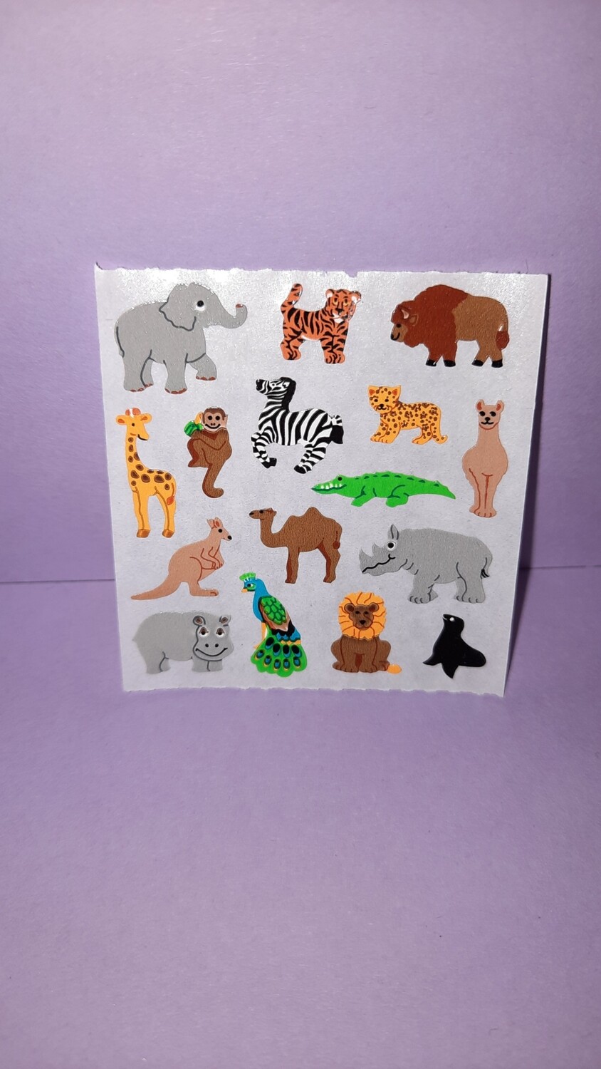 Sandylion Sticker Abriss, 80er/ 90er Jahre Spielzeug Kromekote 