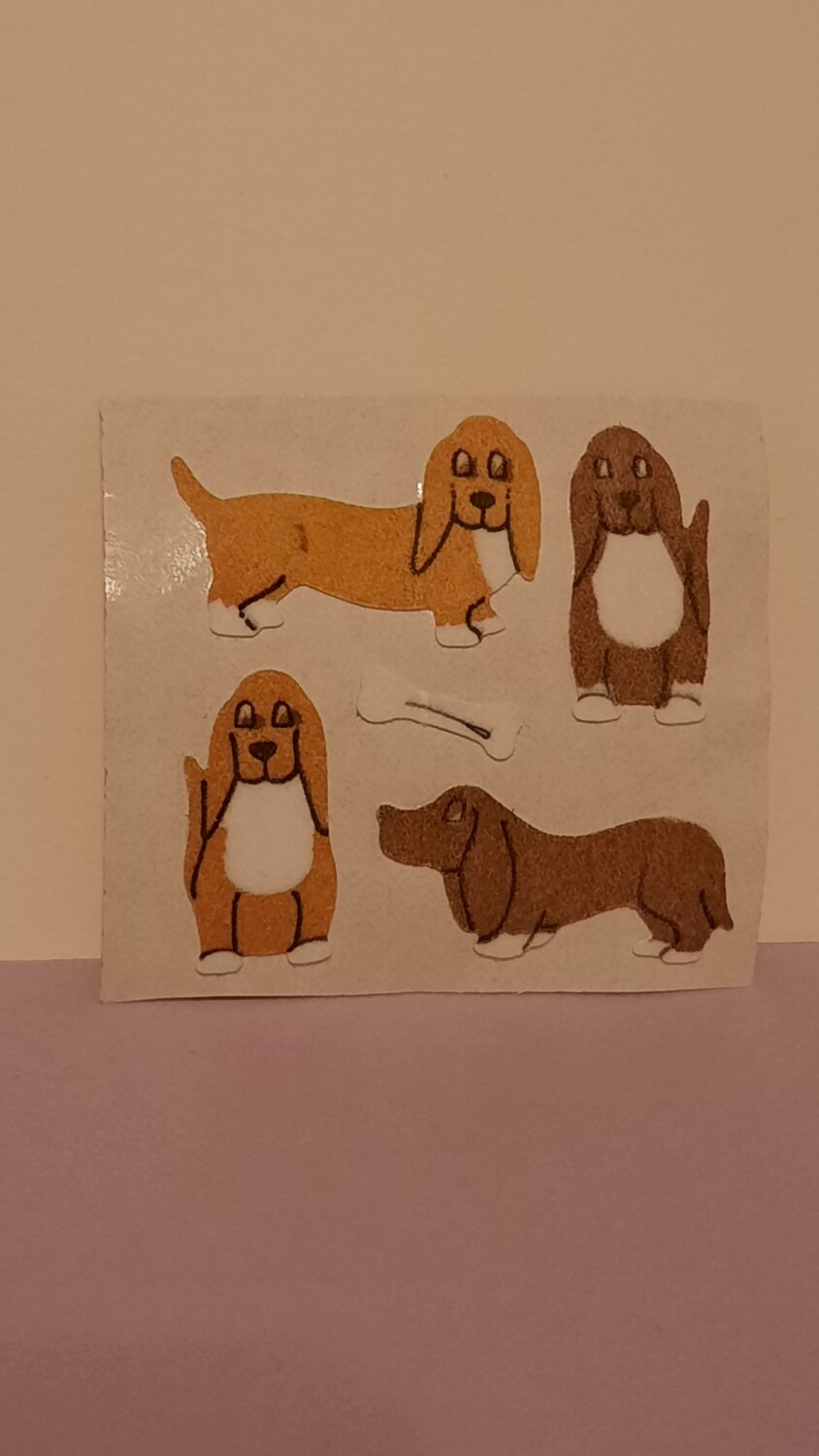 Sticker/ Stoff Abriss, 80er/ 90er Jahre Spielzeug