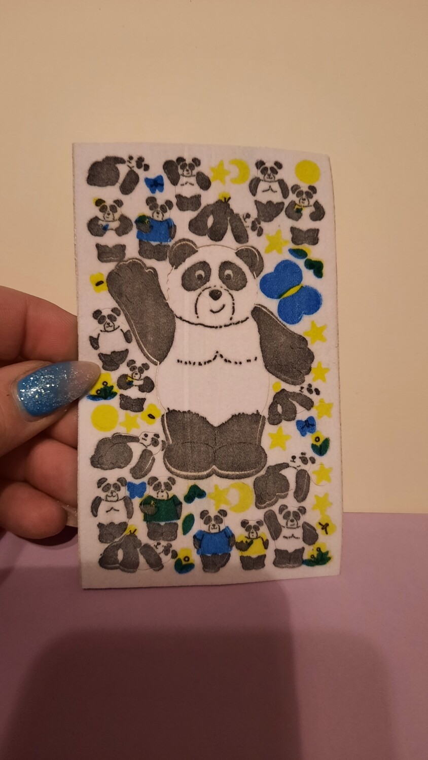 Sticker/ Stoff/Fuzzy Abriss ( Big/ Maxi ) 80er/ 90er Jahre Spielzeug