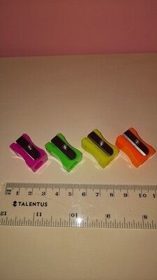 Anspitzer/ Spitzer 4x, Neon farbend original 90er Jahre 