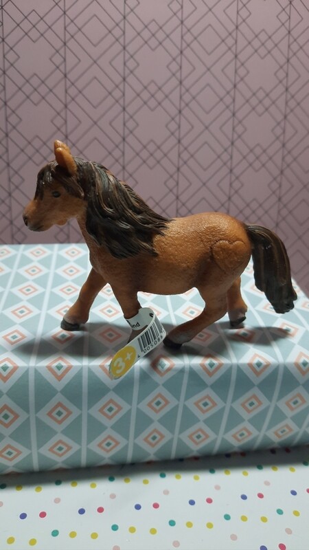 Schleich Horse Club Shetty Pony, Stute mit Fahne (238 )
