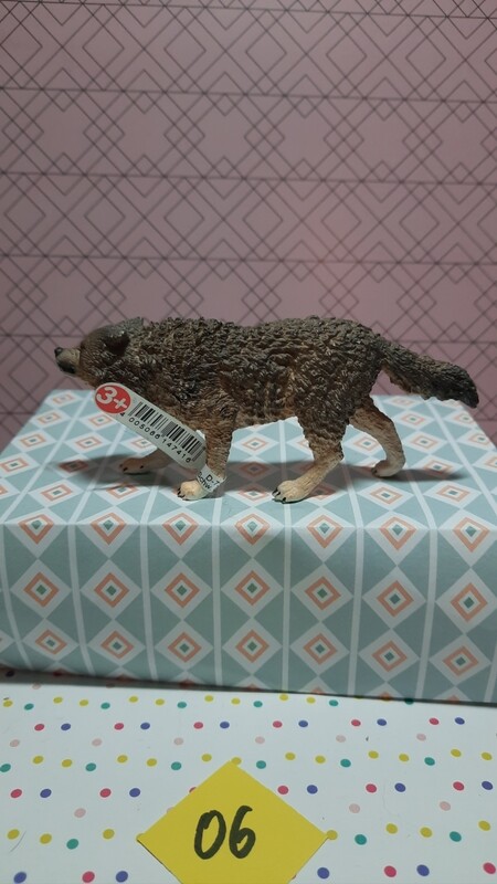 Schleich Wild Life/ Wolf mit Fahne (06)
