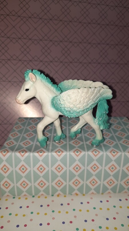 Schleich Bayala, Pegasus Fohlen Exclusiv Bemalung, türkis (373)