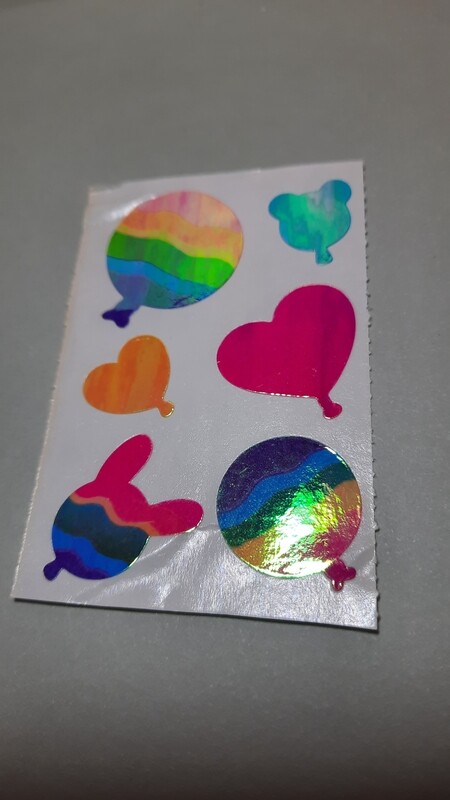 Sticker/ Pearlie Abriss original Bogen 