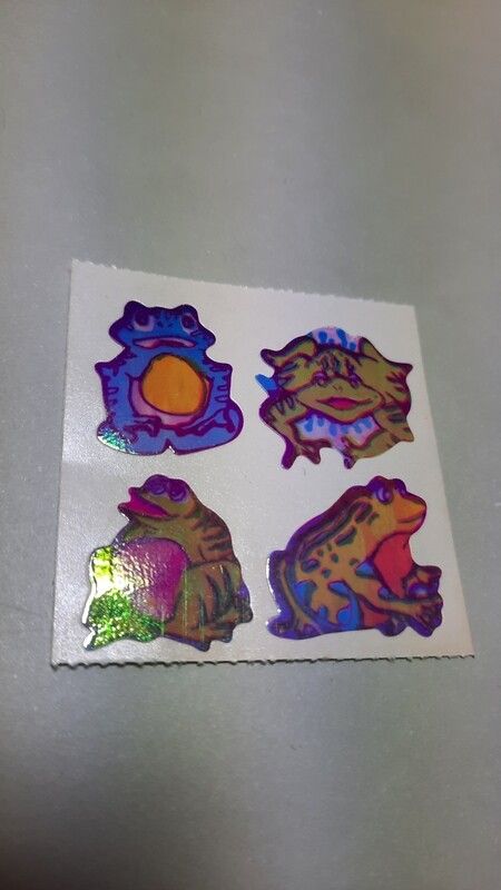 Sticker/ Pearlie Abriss original Bogen 
