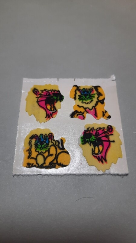 Sticker/ Stoff Abriss, BsB, 80er/ 90er Jahre Spielzeug
