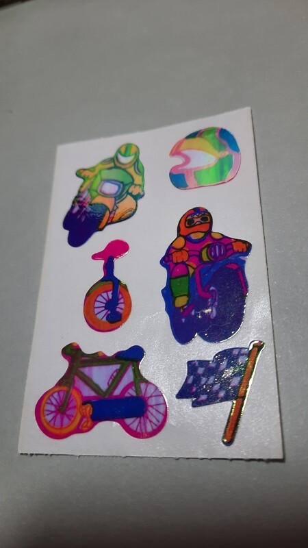 Sticker/ Pearlie Abriss original Bogen 