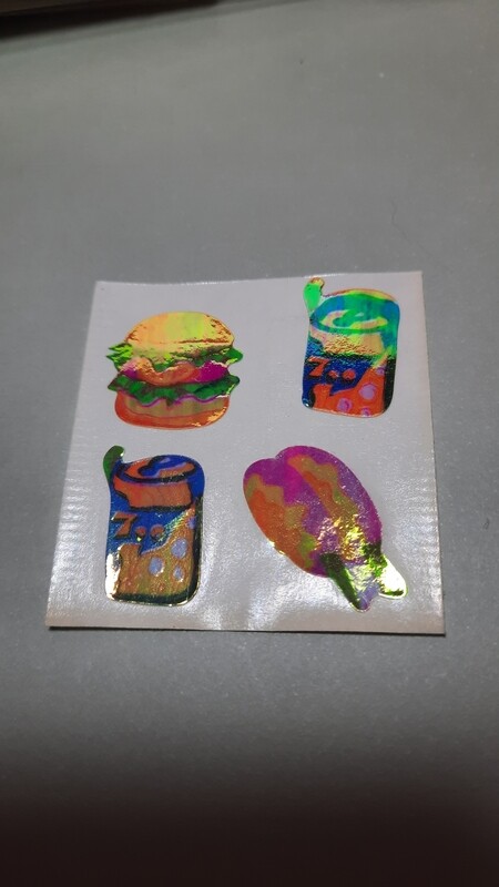 Sticker/ Pearlie Abriss original Bogen 