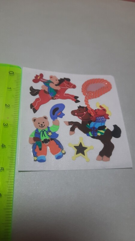 Sandylion Sticker Abriss, Metallic 80er/ 90er Jahre Spielzeug
