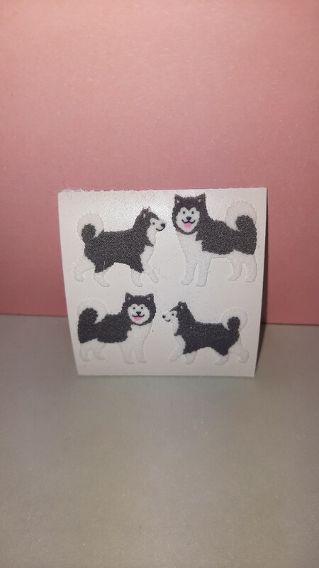 Sandylion Sticker Abriss, Fuzzy 80er/ 90er Jahre Spielzeug