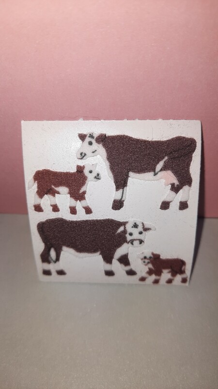 Sandylion Sticker Abriss, Fuzzy 80er/ 90er Jahre Spielzeug