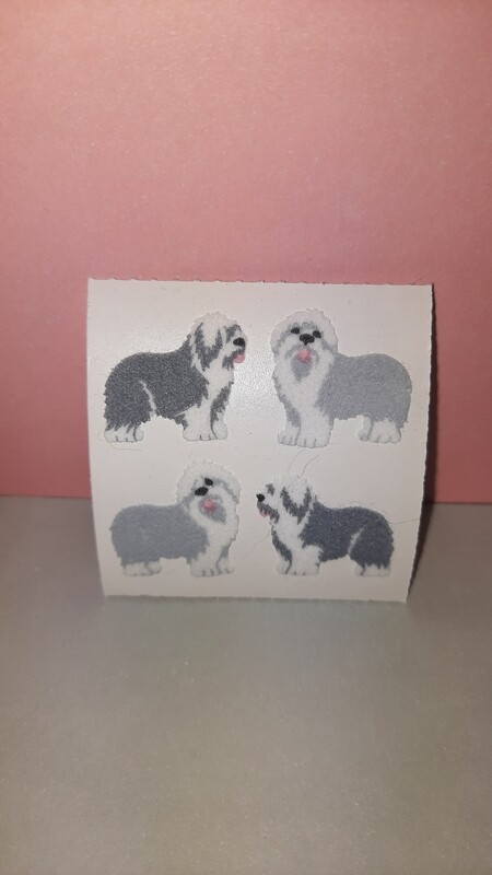 Sandylion Sticker Abriss, Fuzzy 80er/ 90er Jahre Spielzeug