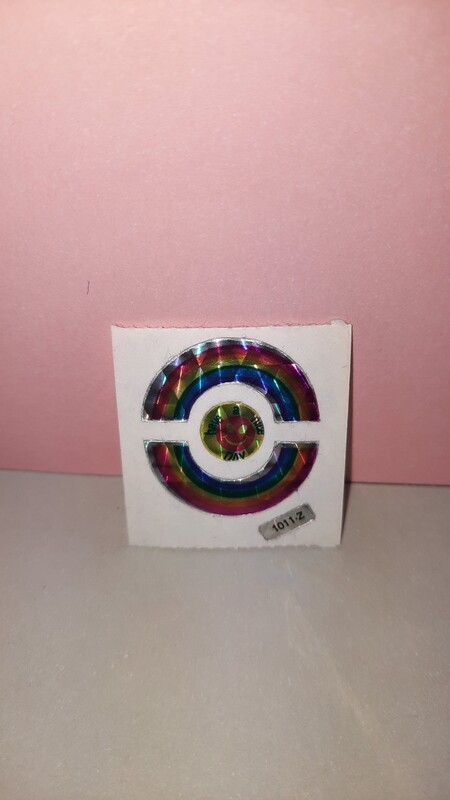 Sticker/ Prismatic Abriss original Bogen 