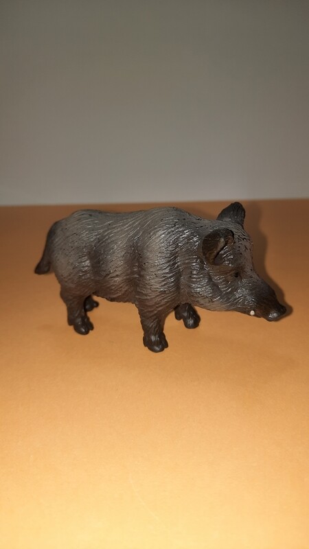 Schleich Wild Life/ Heimische Tiere, Eber Wildschwein von 2003 (16a)