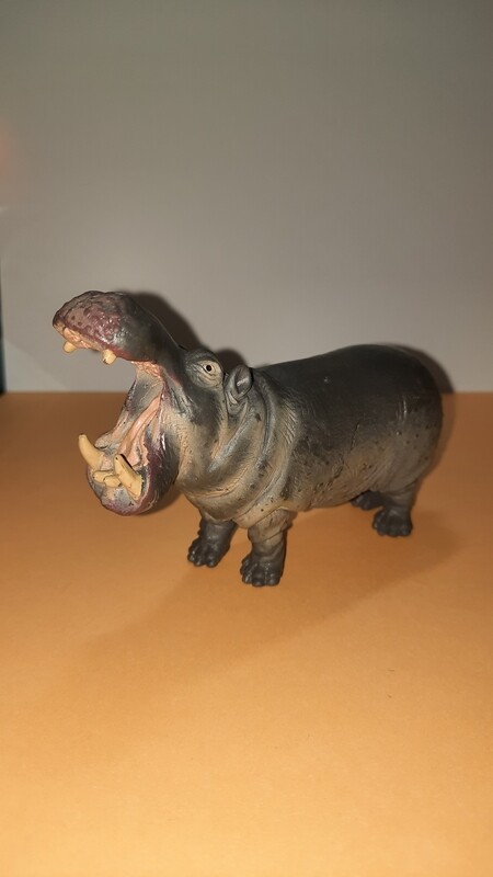 Schleich Wild Life, Nilpferd, Flusspferd von 1995 (139b)